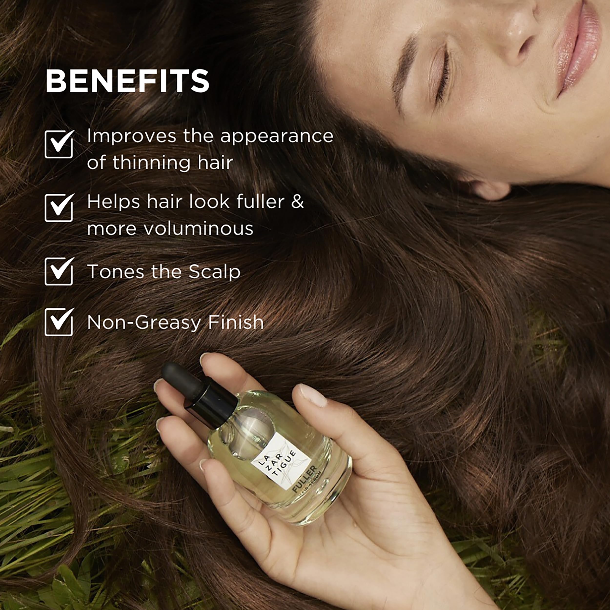 Lazartigue Thicker Hair Redensifying Serum 50ml : Amazon.sg: Beauty